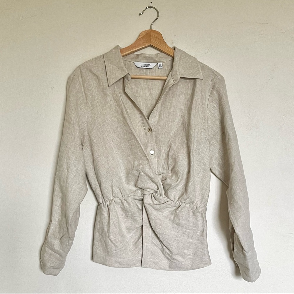 & Other Stories Linen Blouse